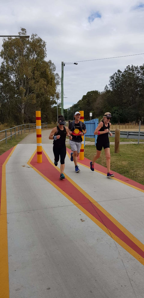 Kate, Karen & Chris run 63.3kms!
